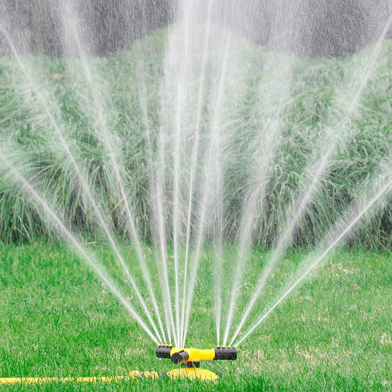 360-Degree Automatic Rotating Three-Fork Sprinkler - Kool Pet Essentials