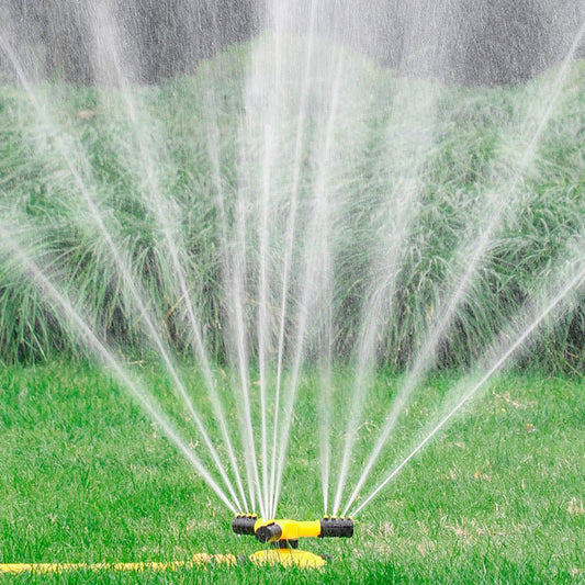360-Degree Automatic Rotating Three-Fork Sprinkler - Kool Pet Essentials