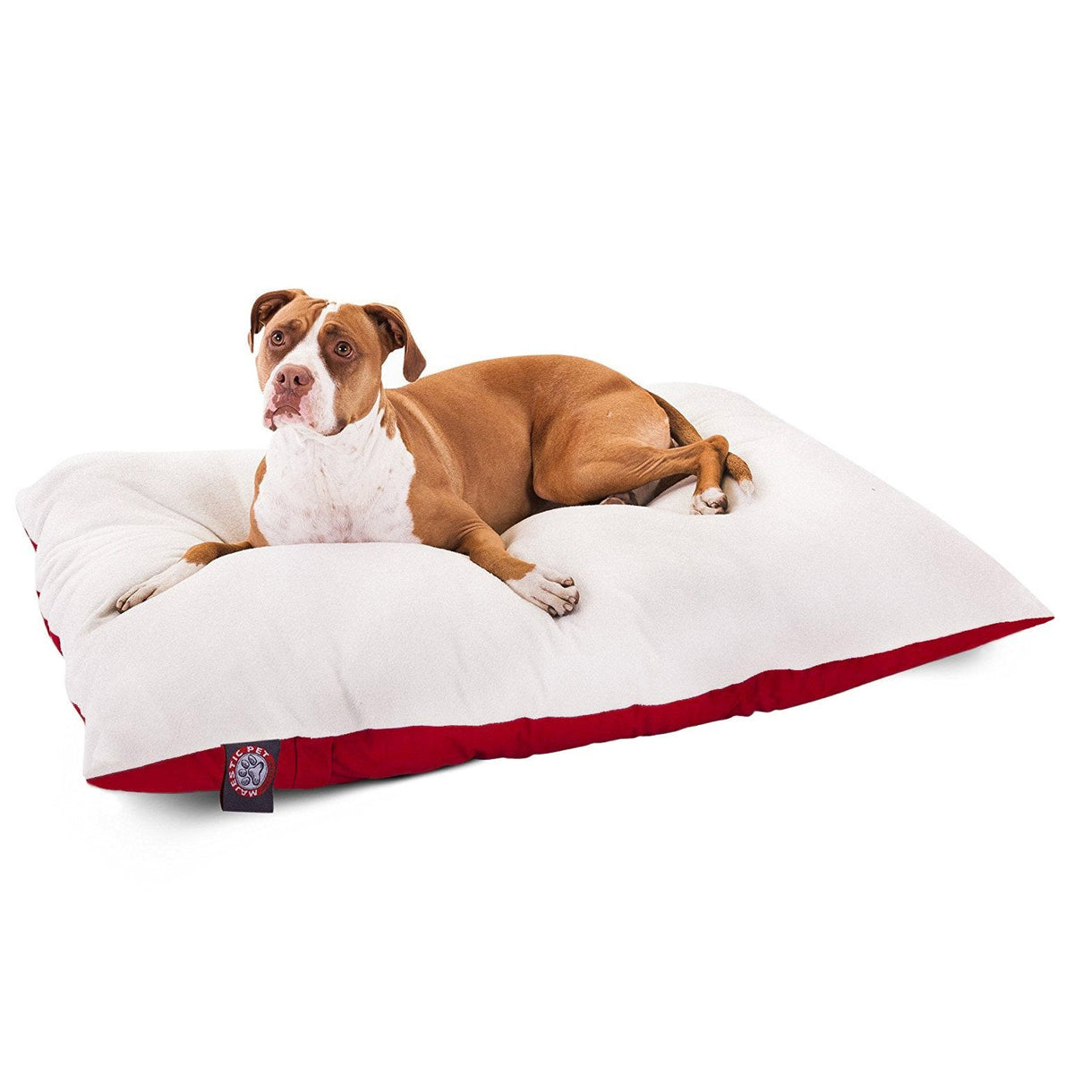36x48 Red Rectangle Pet Dog Bed By Majestic Pet Products Large - Kool Pet Essentials