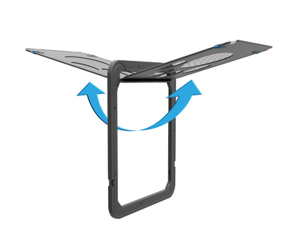 Creative Pet Door with Scratch-Resistant Design