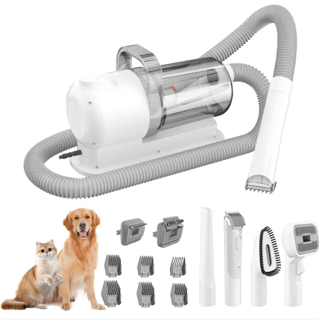 All-in-One Pet Grooming & Vacuum System – Trim, Brush & Clean in Minutes - Kool Pet Essentials