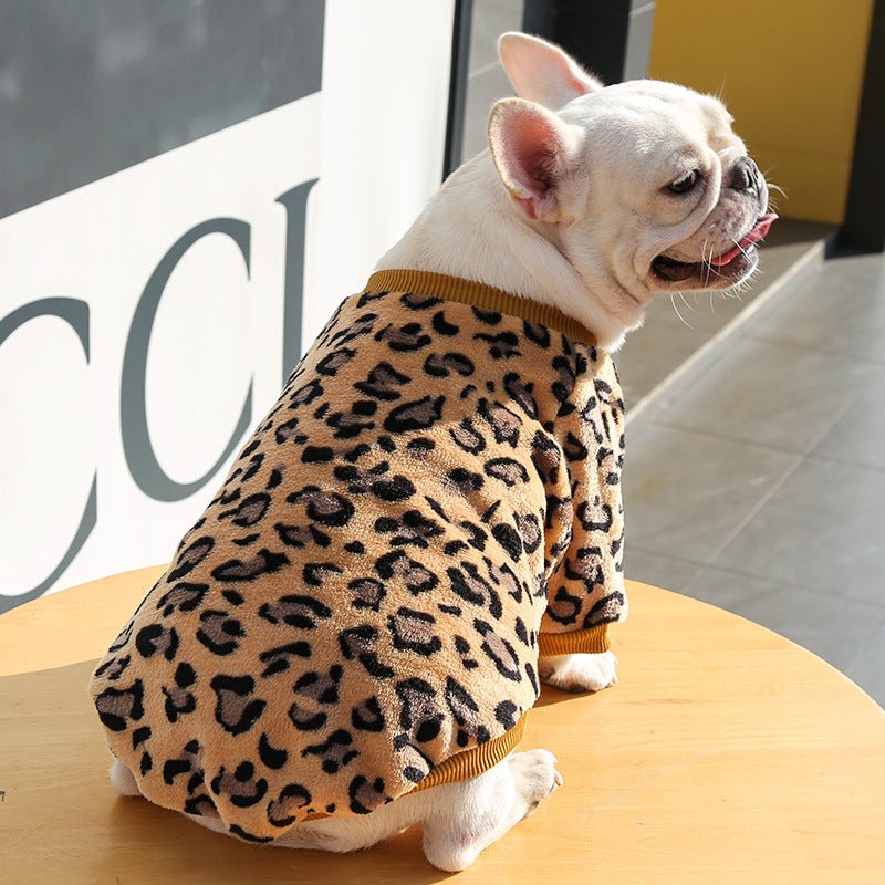 Autumn Winter Warm Pajamas Jacket for Puppies - Kool Pet Essentials