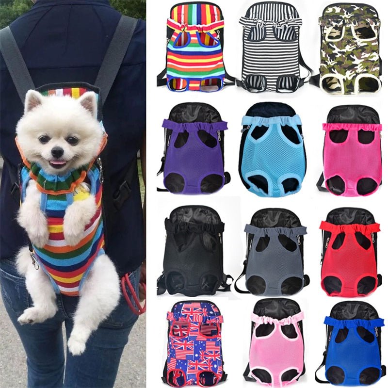 Breathable Pet Travel Backpack – Hands-Free Carrier for Dogs & Cats - Kool Pet Essentials