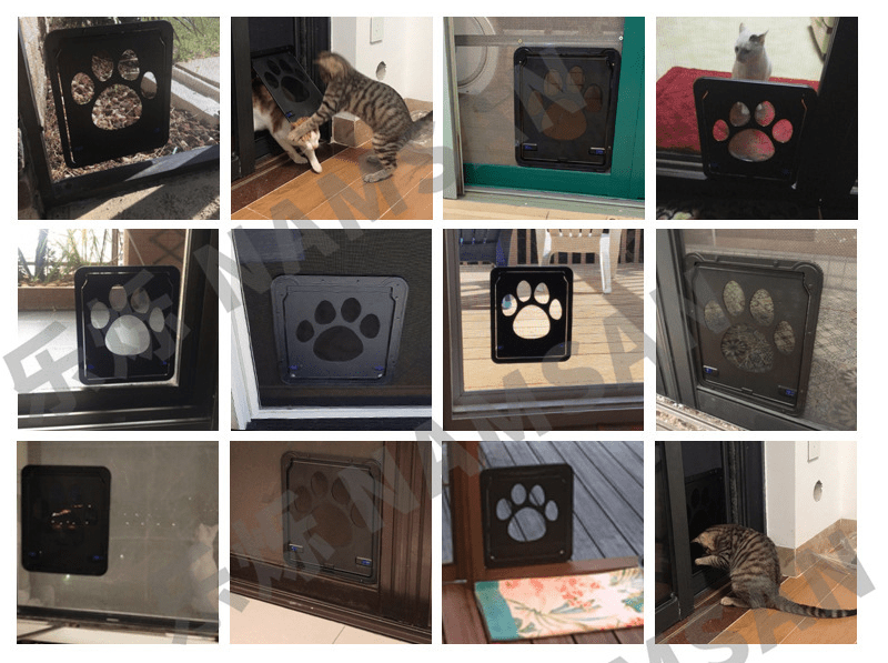Creative Pet Door with Scratch-Resistant Design - Kool Pet Essentials
