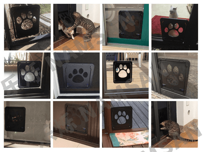 Creative Pet Door with Scratch-Resistant Design - Kool Pet Essentials