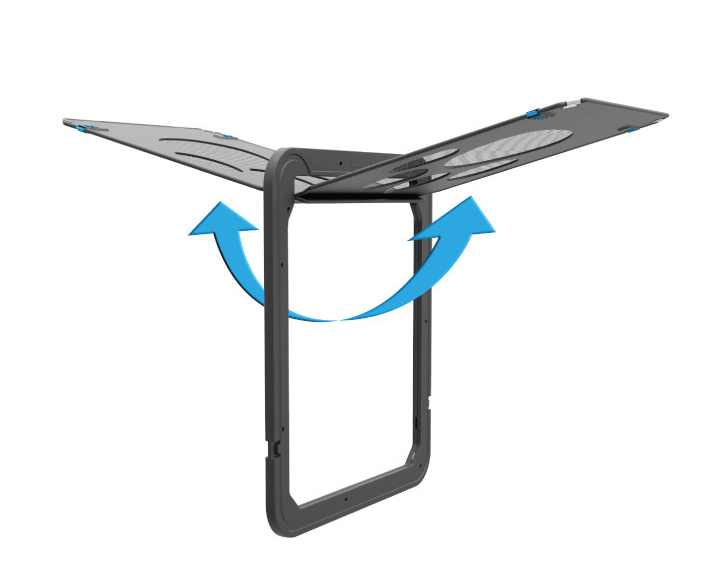 Creative Pet Door with Scratch-Resistant Design - Kool Pet Essentials