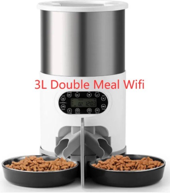 Double Meal Dispenser for Pets - Kool Pet Essentials