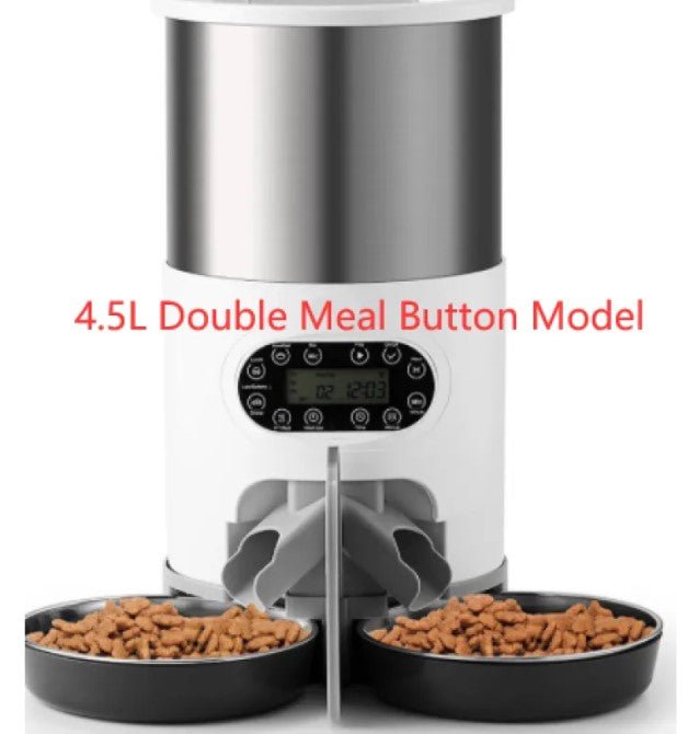 Double Meal Dispenser for Pets - Kool Pet Essentials