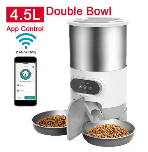 Double Meal Dispenser for Pets - Kool Pet Essentials