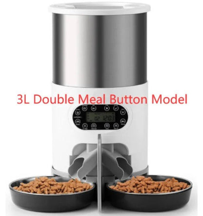 Double Meal Dispenser for Pets - Kool Pet Essentials