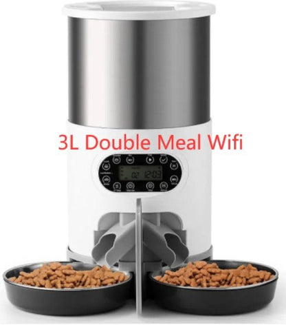 Double Meal Dispenser for Pets - Kool Pet Essentials