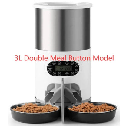 Double Meal Dispenser for Pets - Kool Pet Essentials