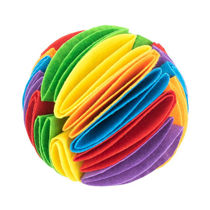 Foldable Dog Snuffle Ball For IQ Training Games - Kool Pet Essentials