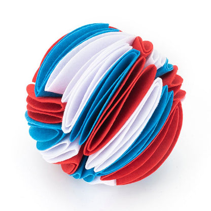 Foldable Dog Snuffle Ball For IQ Training Games - Kool Pet Essentials