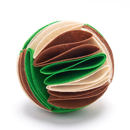 Foldable Dog Snuffle Ball For IQ Training Games - Kool Pet Essentials