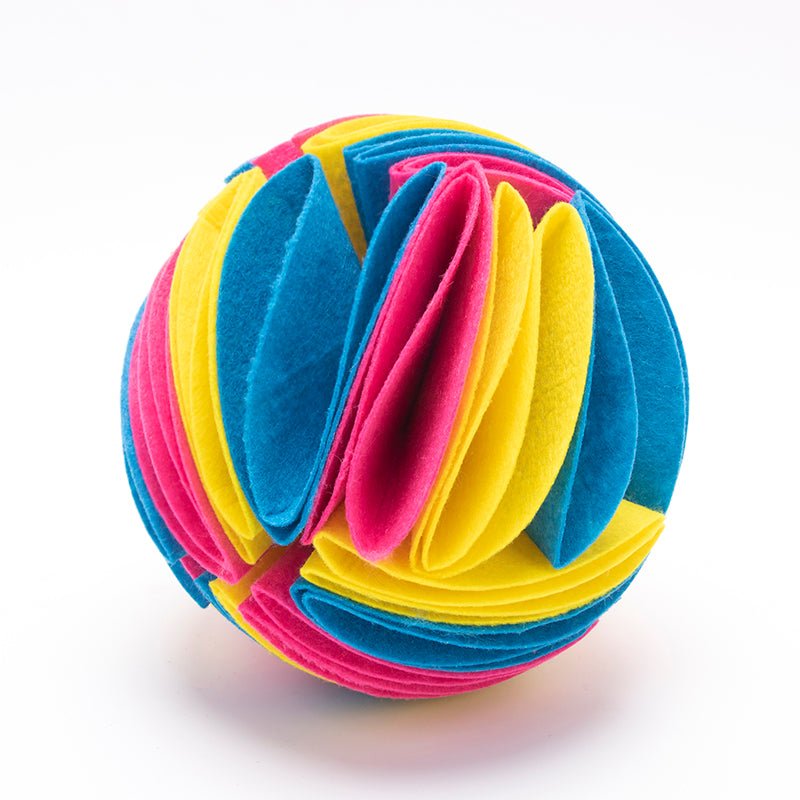 Foldable Dog Snuffle Ball For IQ Training Games - Kool Pet Essentials