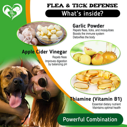 Insects Prevention Chewable Pills for Dogs Natural Pest Control for Pets Dogs - Kool Pet Essentials
