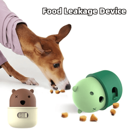 Interactive Rubber Food Feeder Ball for Pets - Kool Pet Essentials