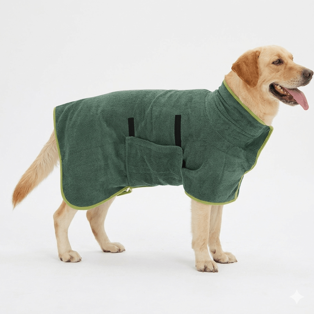 Pet Bathrobe Fast Drying Towel - Kool Pet Essentials