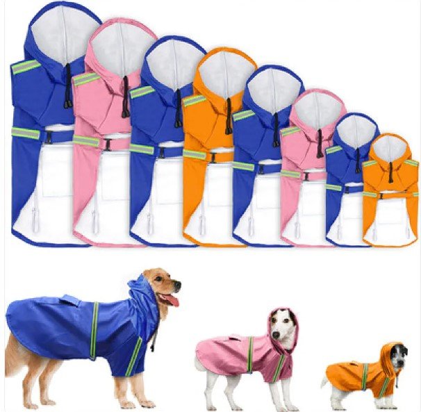 Pets Rain Coat - Kool Pet Essentials