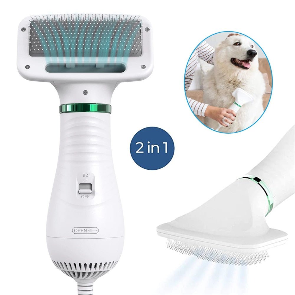 Portable 2 In 1 Dog Hair Dryer - Kool Pet Essentials