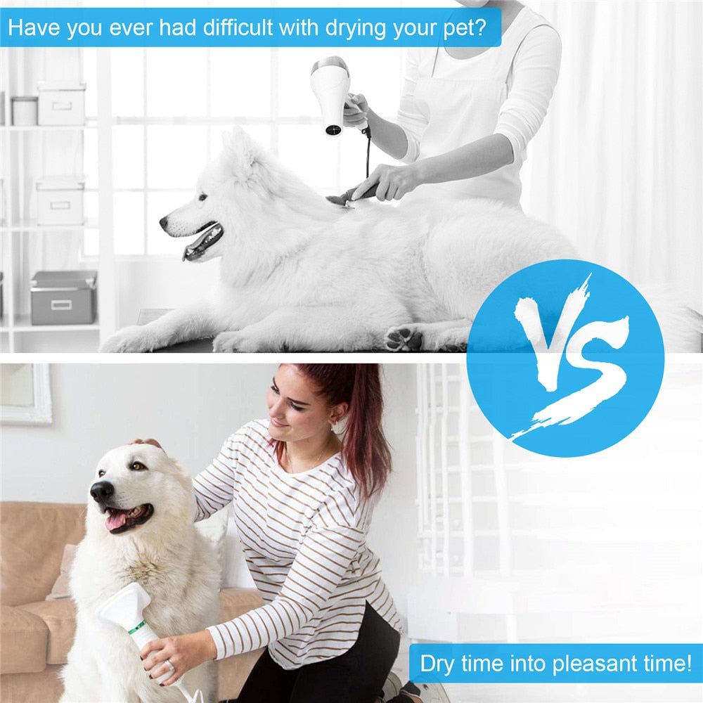 Portable 2 In 1 Dog Hair Dryer - Kool Pet Essentials