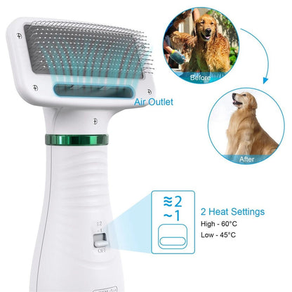 Portable 2 In 1 Dog Hair Dryer - Kool Pet Essentials