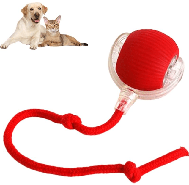 Smart Auto-Rolling Pet Ball – Self-Moving Interactive Toy for Dogs & Cats - Kool Pet Essentials
